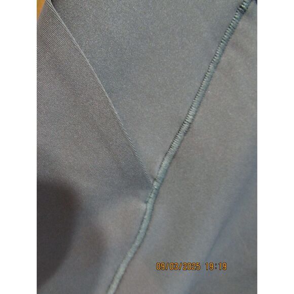 All In Motion size 7/8 high rise running leggings pants green side pockets - Picture 8 of 9